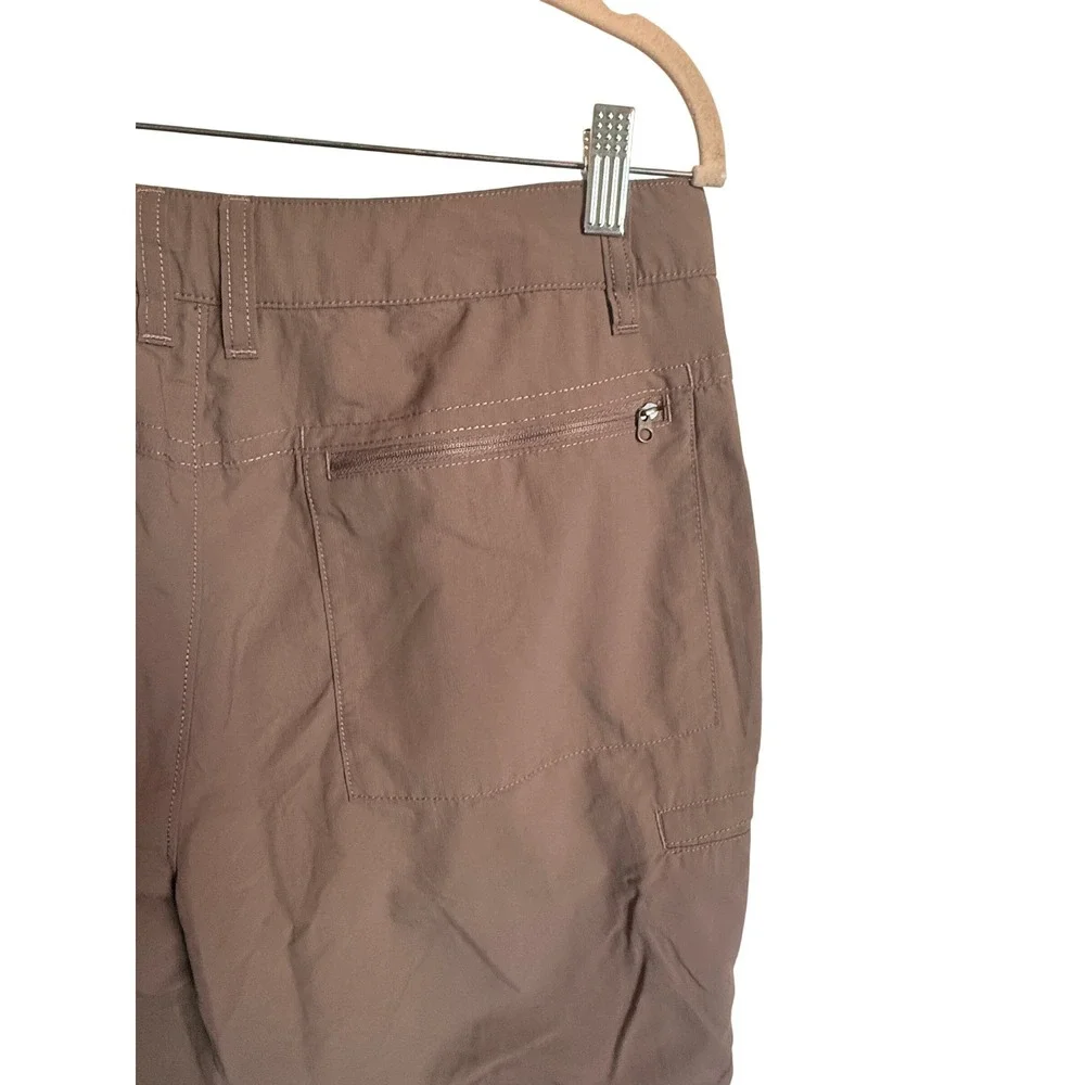 The North Face 34 Short Convertible Hiking Pants Gorpcore Trail Outdoor Brown